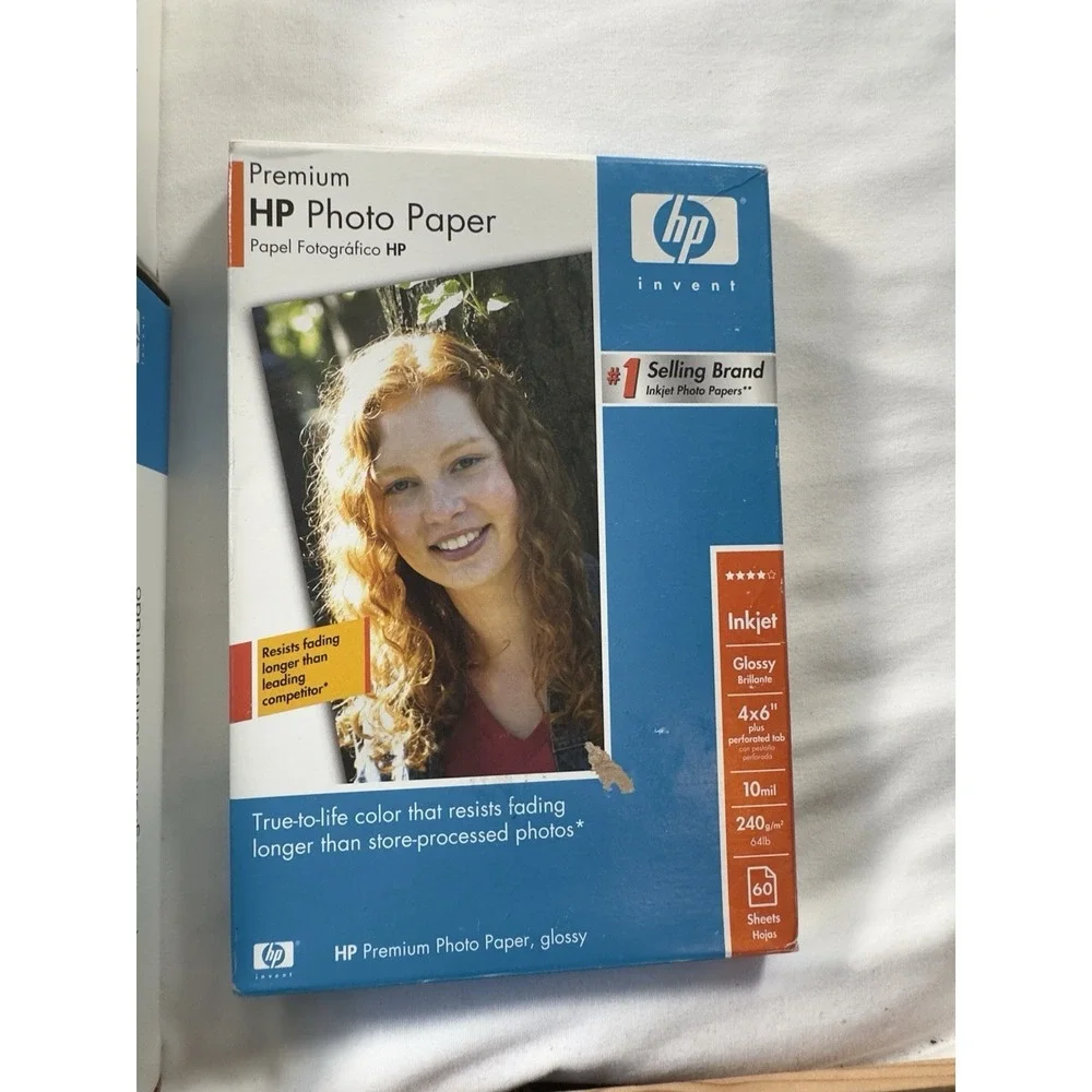 HP Premium Photo Paper 4x6 Lot of 4 Soft Gloss 100 Sheets 1 Glossy 60 Sheets